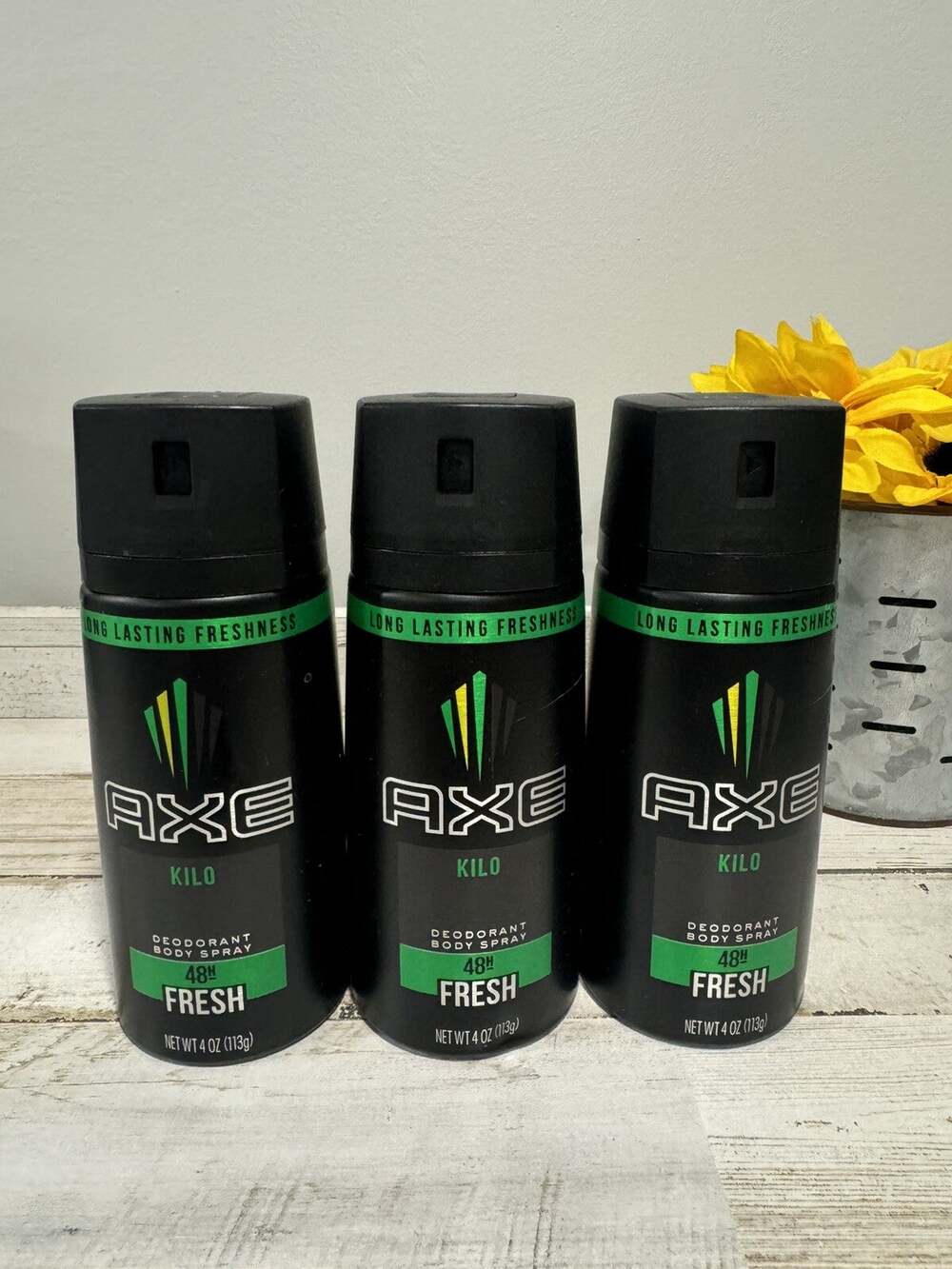 Axe Kilo 48H Deodorant Body Spray Fresh 4 oz DISCONTINUED Original Rare Scent